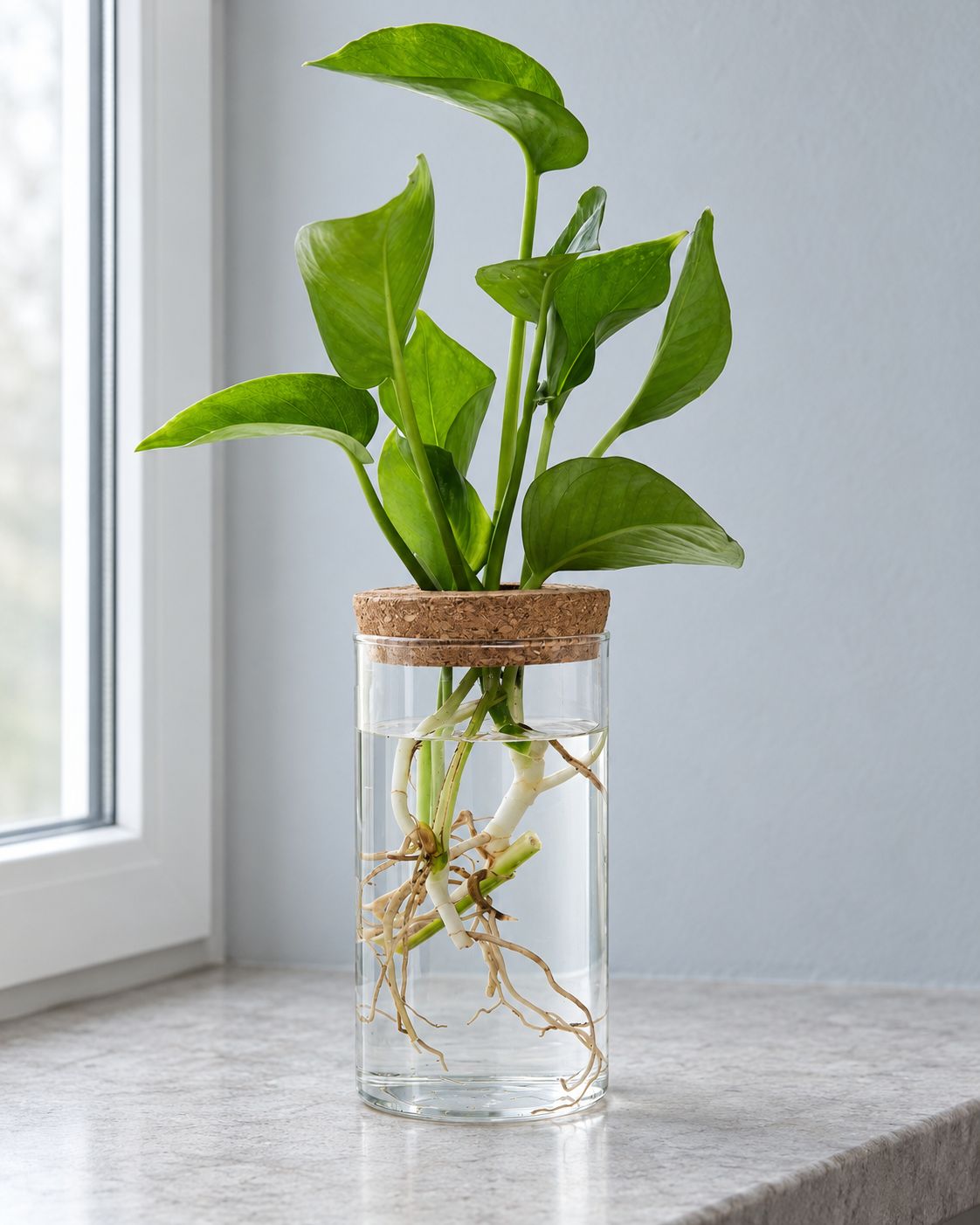 Glass Propagation Bud Vase