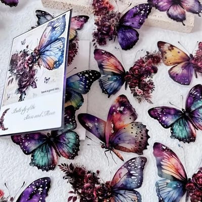 Butterfly Sticker Pack, design G