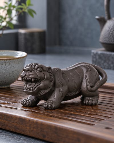 Crouching Tiger Tea Pet