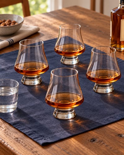 Four-Glass Whiskey Tasting Set