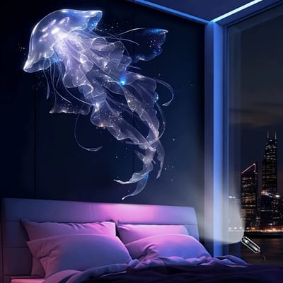 Ocean Pattern Projector: Jellyfish pattern example