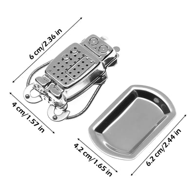 Robot Tea Infuser: Infuser and drip tray measurements