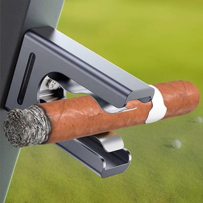 Magnetic Cigar Holder: Holder viewed from the opposite side