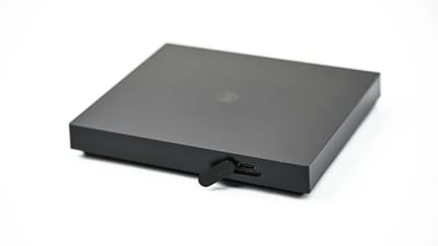 Coffee Scale with Timer: Underside and charging connection
