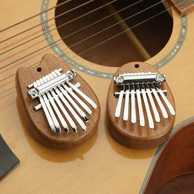 Mini Kalimba: Two of the offered body shapes