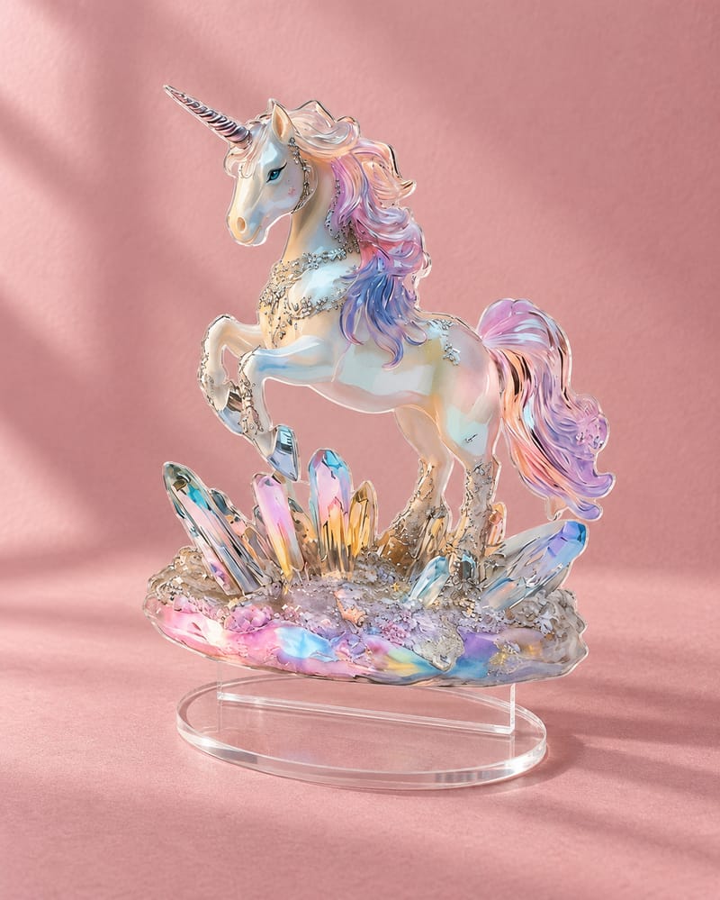 Unicorn Acrylic Display