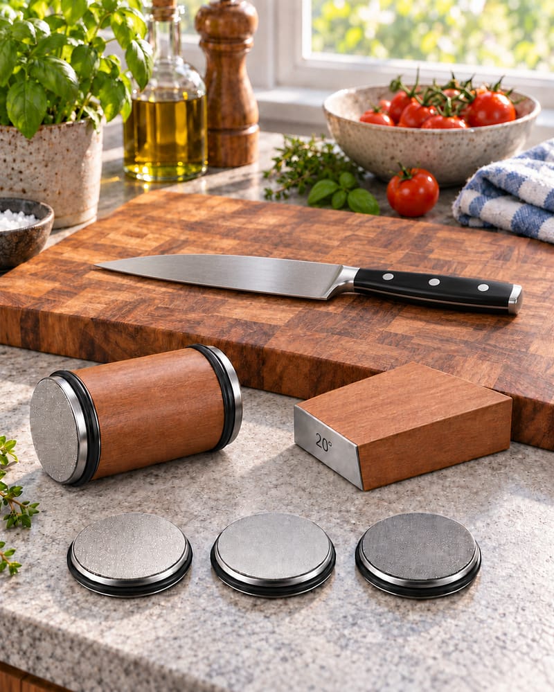 Rolling Knife Sharpener Set