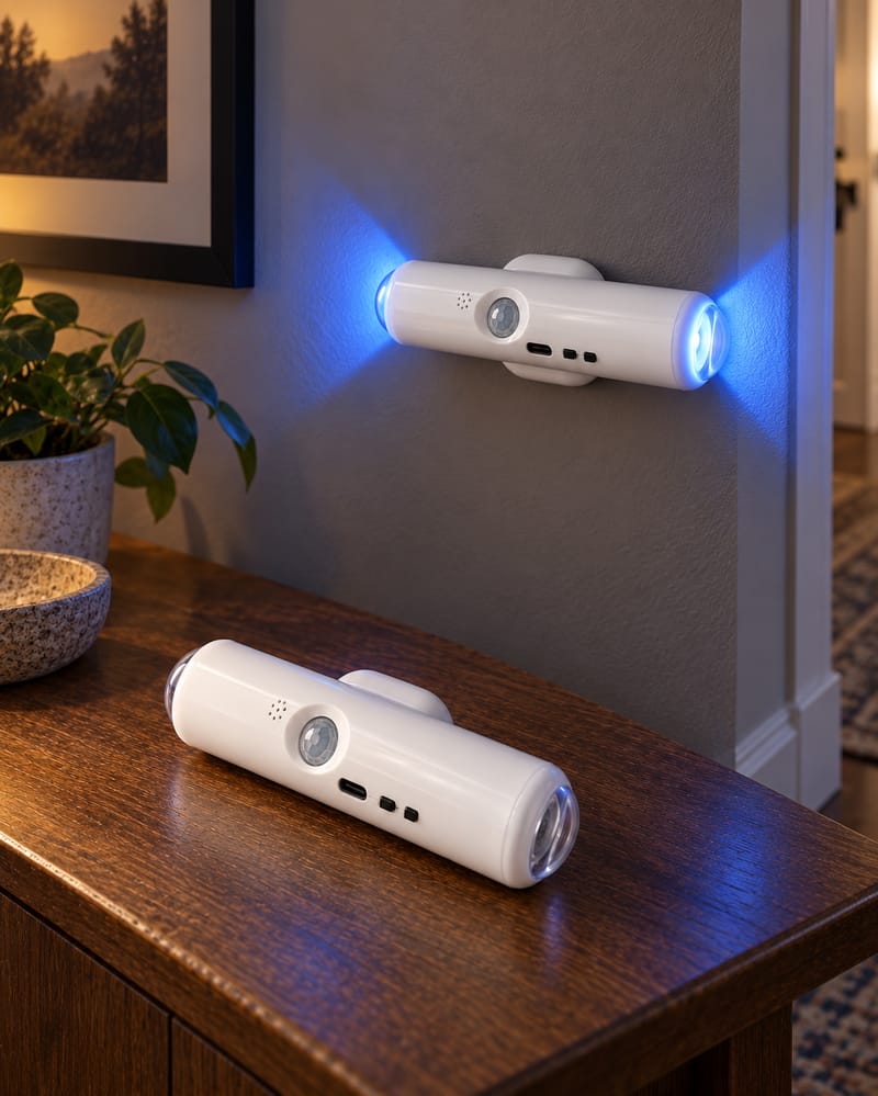 Color-Changing Motion Lights, Pair