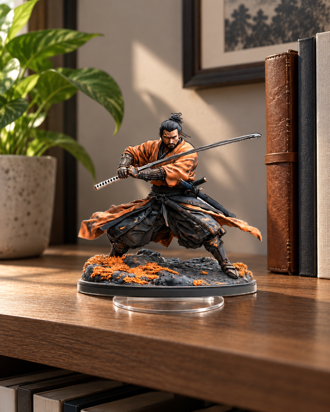 Samurai Acrylic Desk Ornament: B