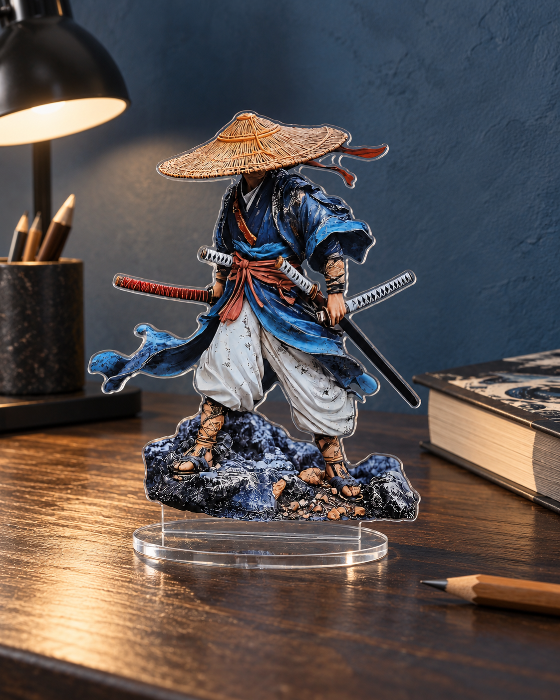Samurai Acrylic Desk Ornament