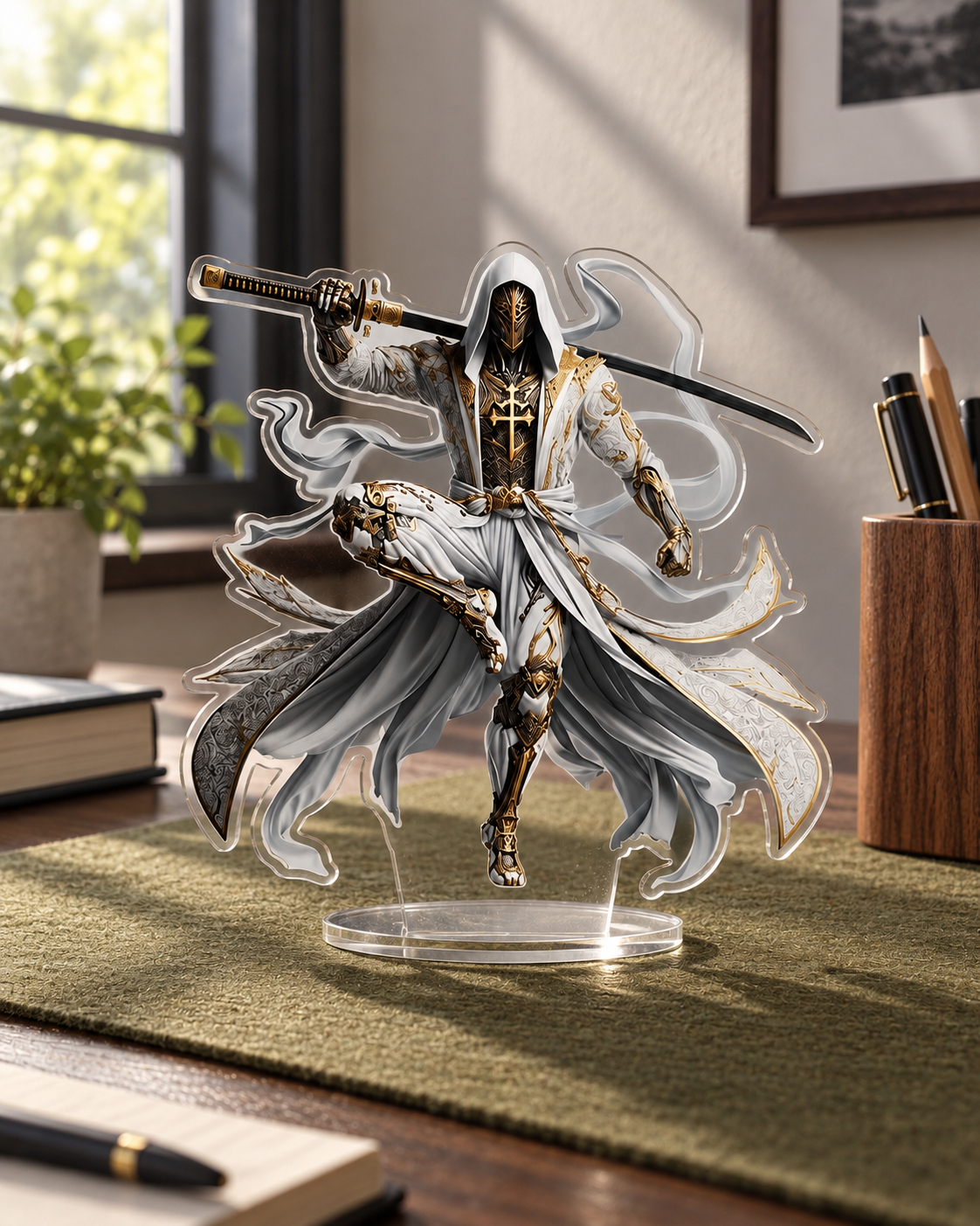 Samurai Acrylic Desk Ornament: C